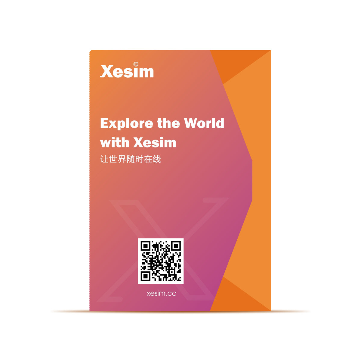 Xesim X1 : Physical SIM Card - Enable eSIM Support- includes 5 free do ...