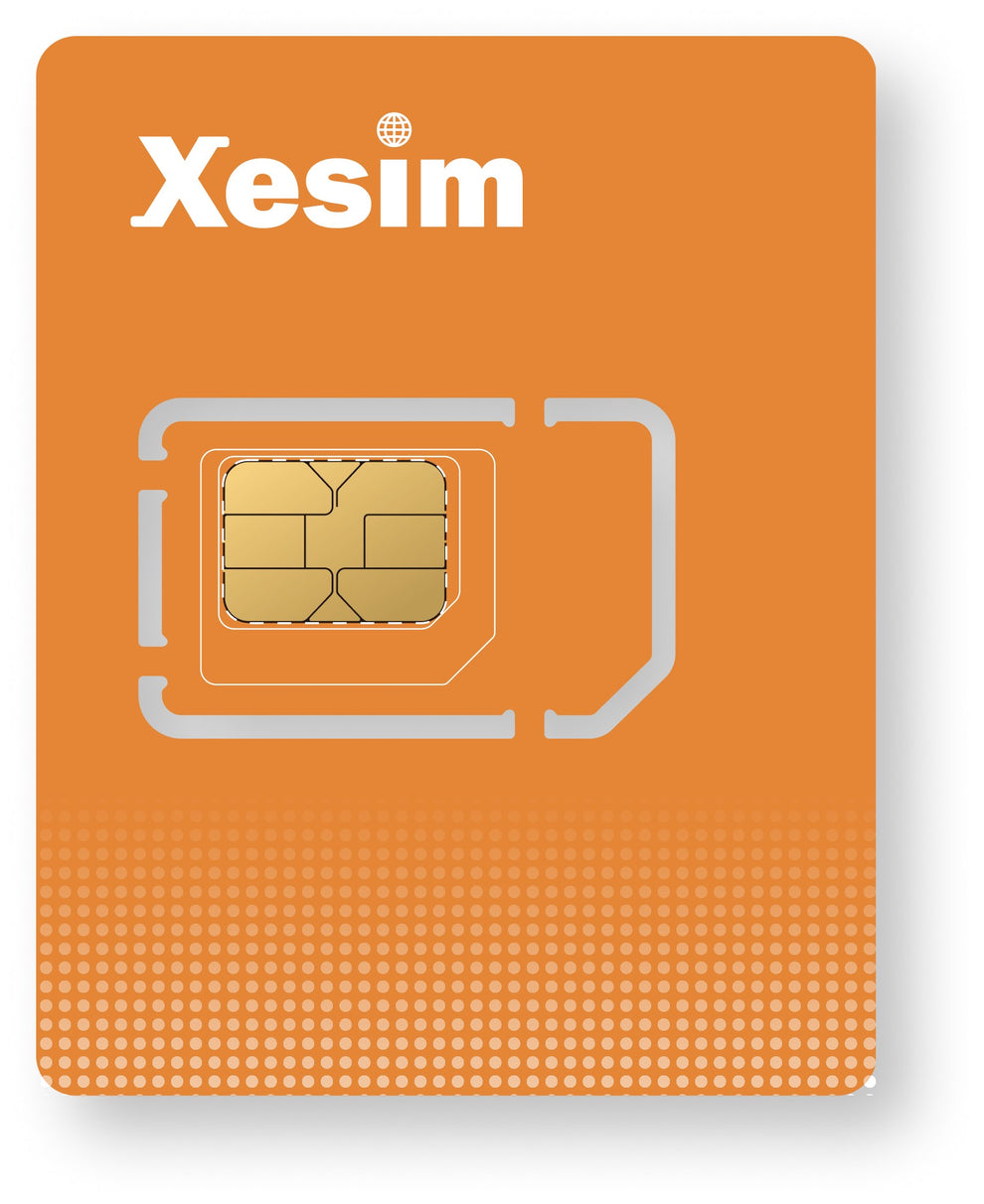 Xesim X1 : Physical SIM Card - Enable eSIM Support- includes 5 free do ...